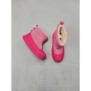 UGG Boots Girls Size 4 Pink Classic Mini Mod Boot